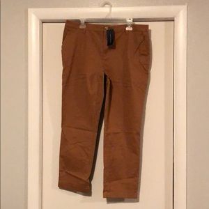 Tommy Hilfiger stretch slim chino crop pants